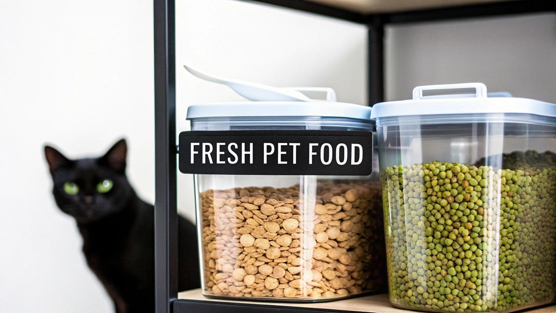 How to Store Pet Food for Freshness