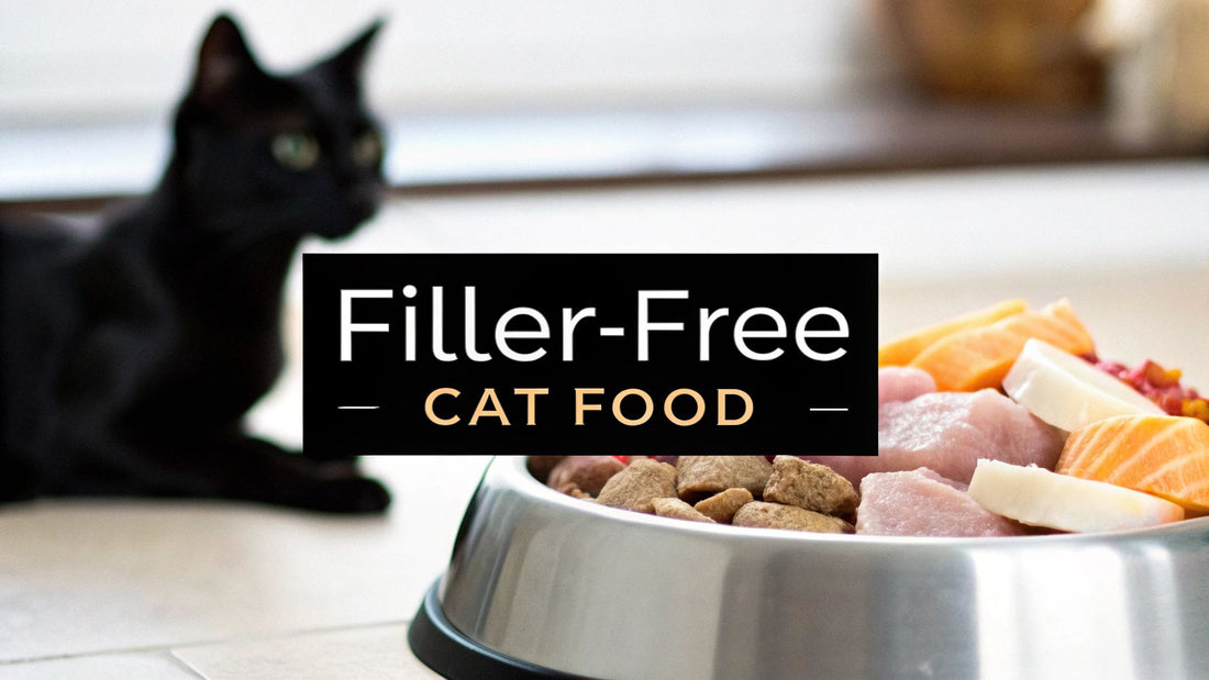 Choosing Cat Food Without Fillers