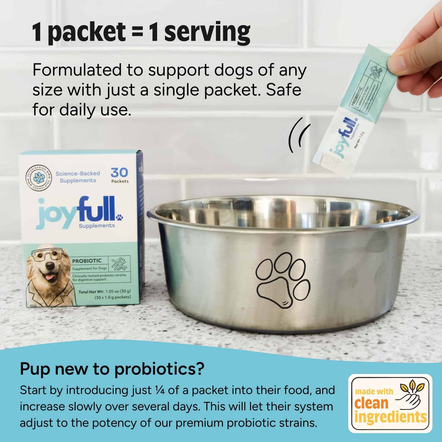 Probiotic Supplement for Dogs