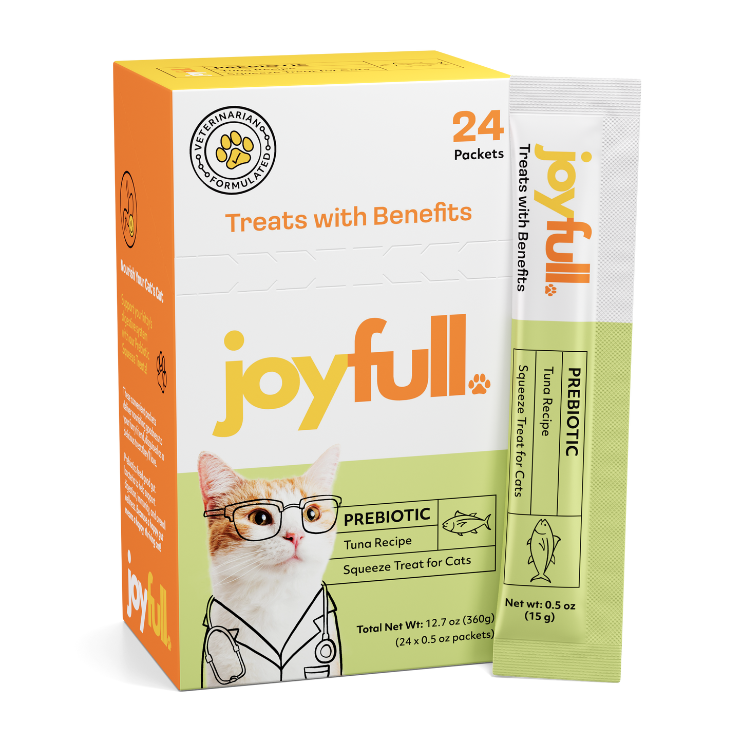 Prebiotic Tuna Squeeze Treats for Cats